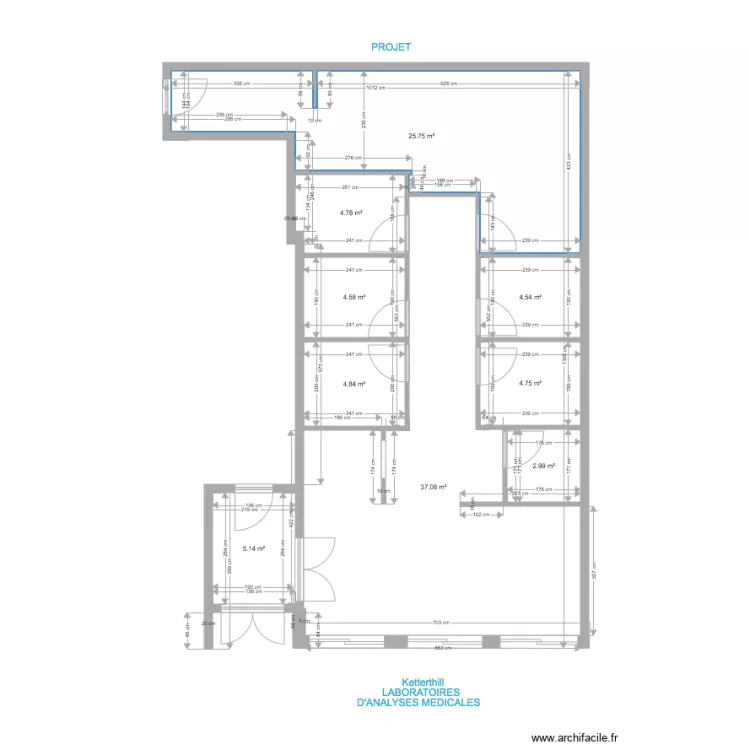 Kettterthill. Plan de 