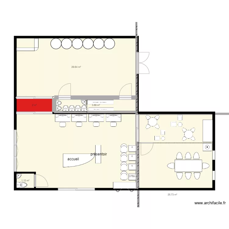 Forneville Elise . Plan de Forneville Elise . Plan de
