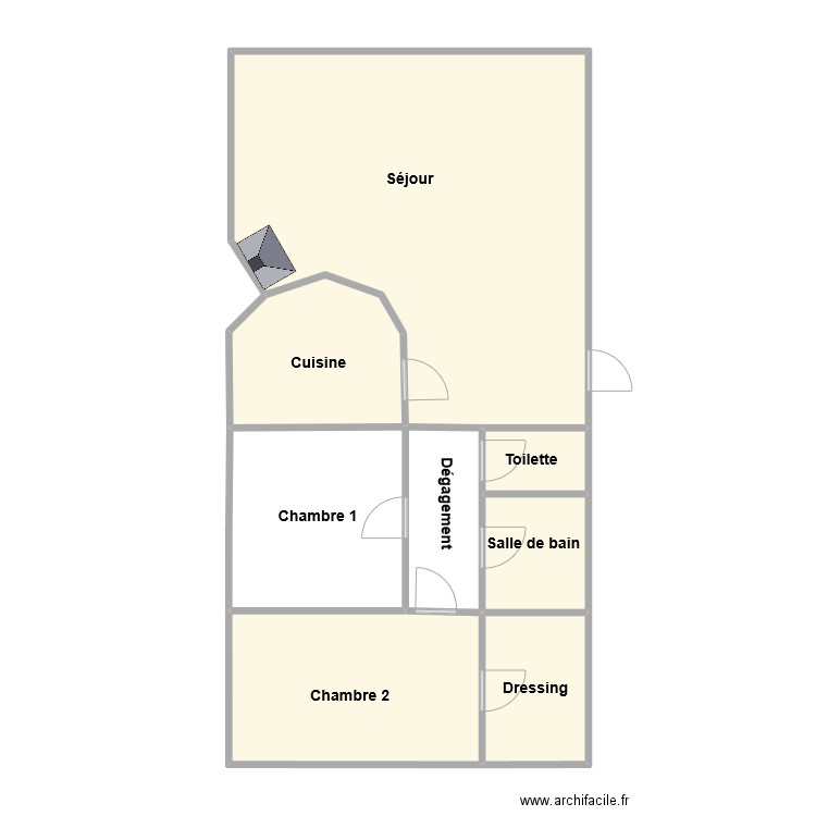 ollioules. Plan de 0 pièce et 0 m2
