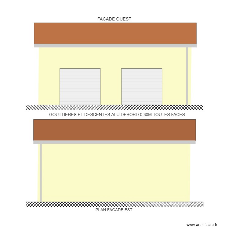 PLAN FACADE EW PC5a 2. Plan de 0 pièce et 0 m2