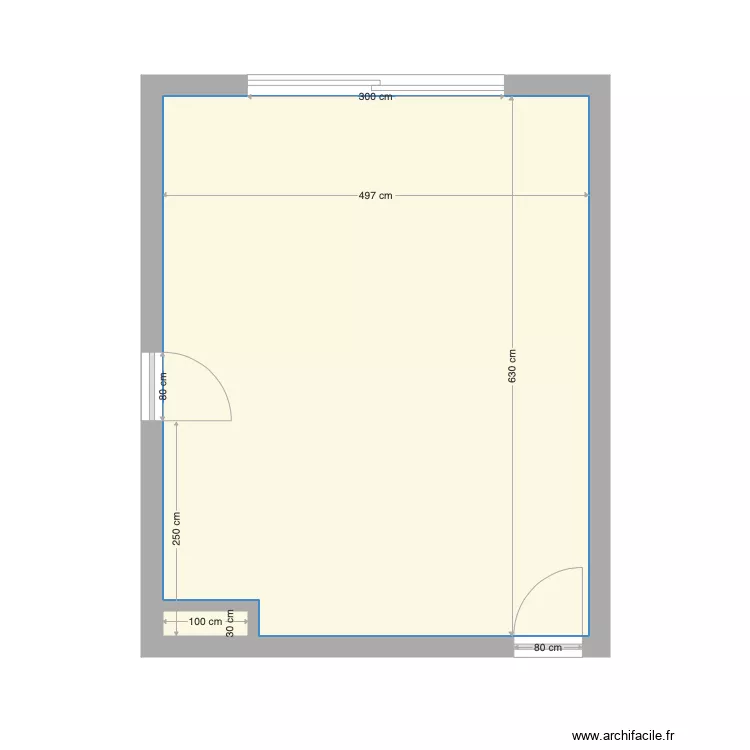 Chambre BC entr&eacute;e Etage 2 3. Plan de 