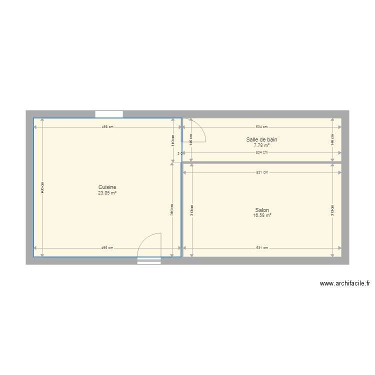 leseurre. Plan de 0 pièce et 0 m2