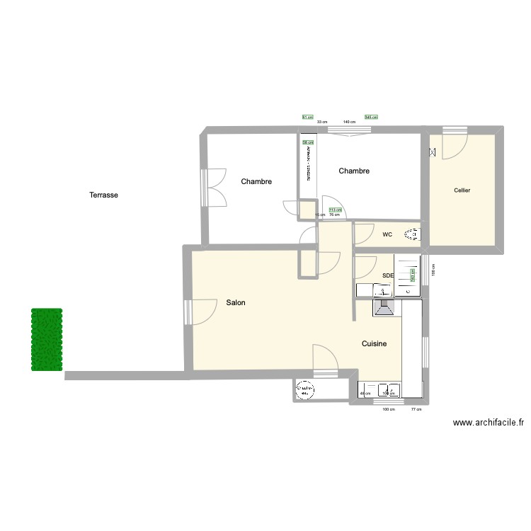 appart bas ok. Plan de 0 pièce et 0 m2