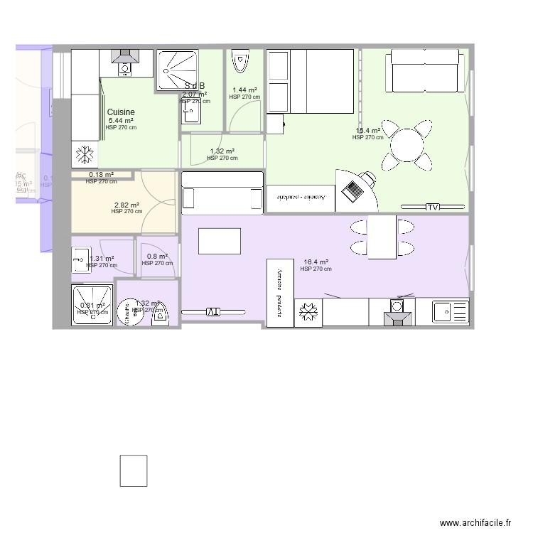 Verdun Mod 8 couchages étage cotes essai Elo. Plan de 0 pièce et 0 m2