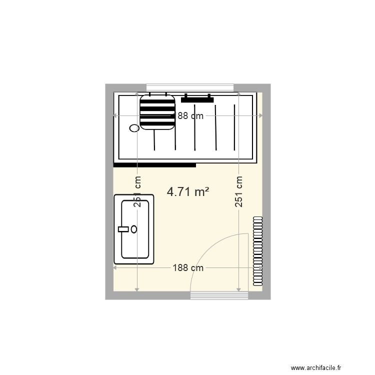 TALLARONT. Plan de 0 pièce et 0 m2