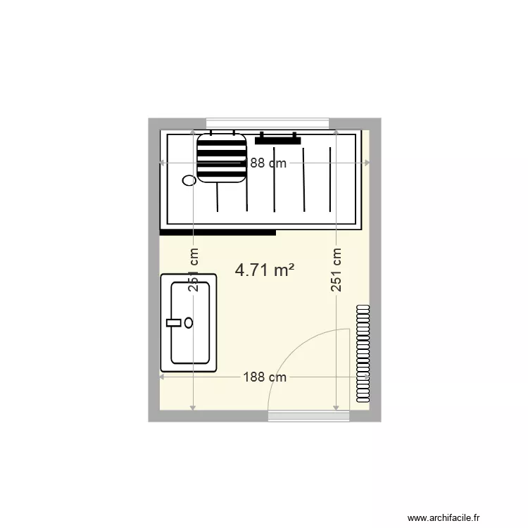 TALLARONT. Plan de 