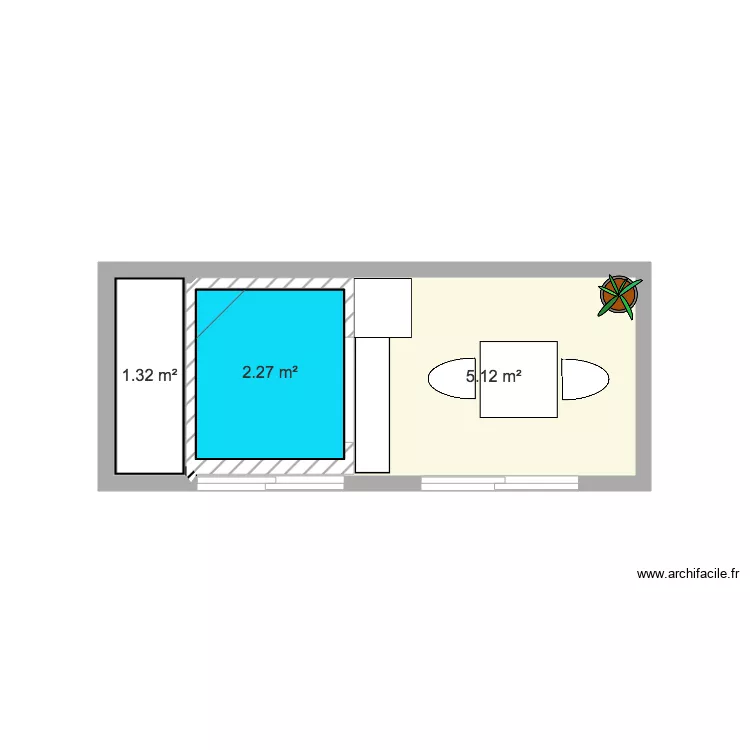 PISCINE DEBORDEMENT 140160. Plan de 