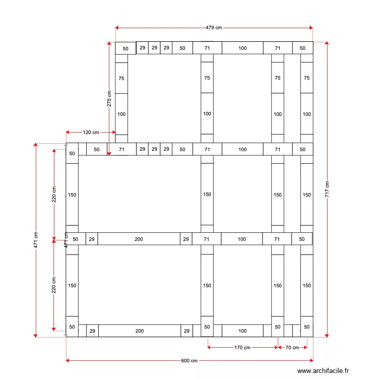 Truss UER V4. Plan de 