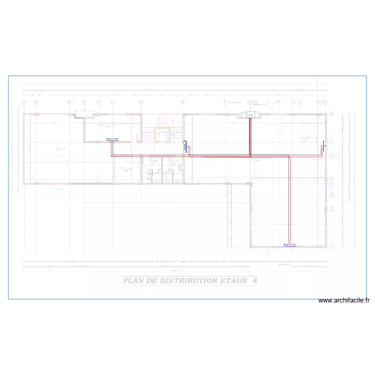 Climatisation Etage 4HOTEL KRIBI. Plan de 0 pièce et 0 m2 Climatisation Etage 4HOTEL KRIBI. Plan de 0 pièce et 0 m2