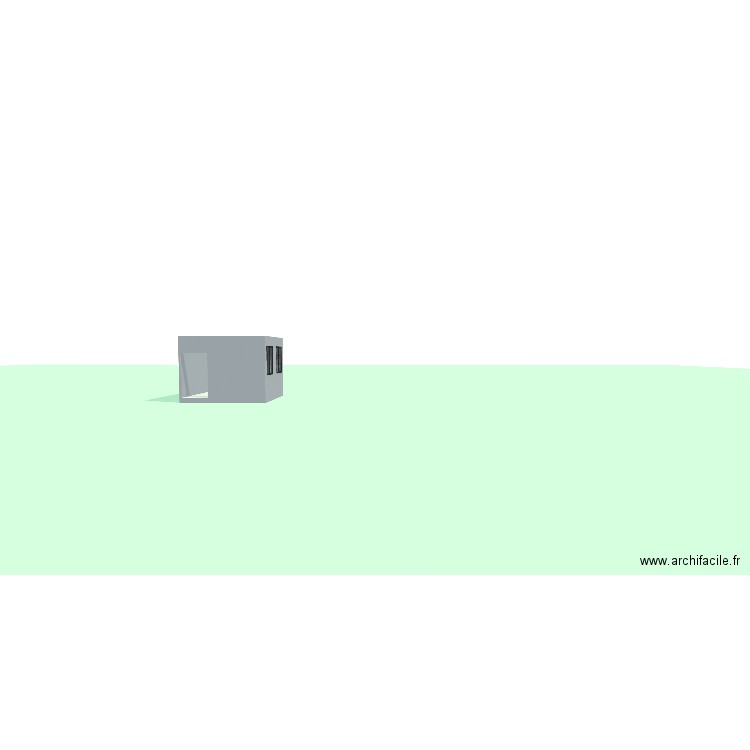 essai abri de jardin. Plan de 0 pièce et 0 m2
