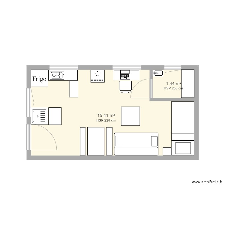 cabane. Plan de 0 pièce et 0 m2