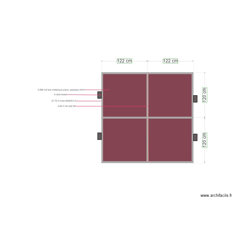 portail1bis Q10. Plan de 0 pièce et 0 m2