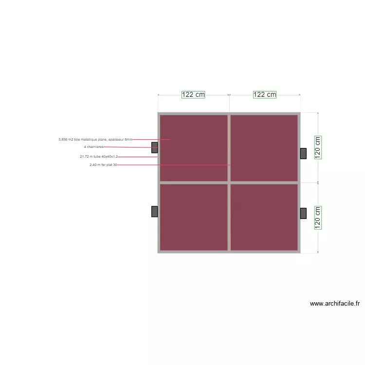portail1bis Q10. Plan de 