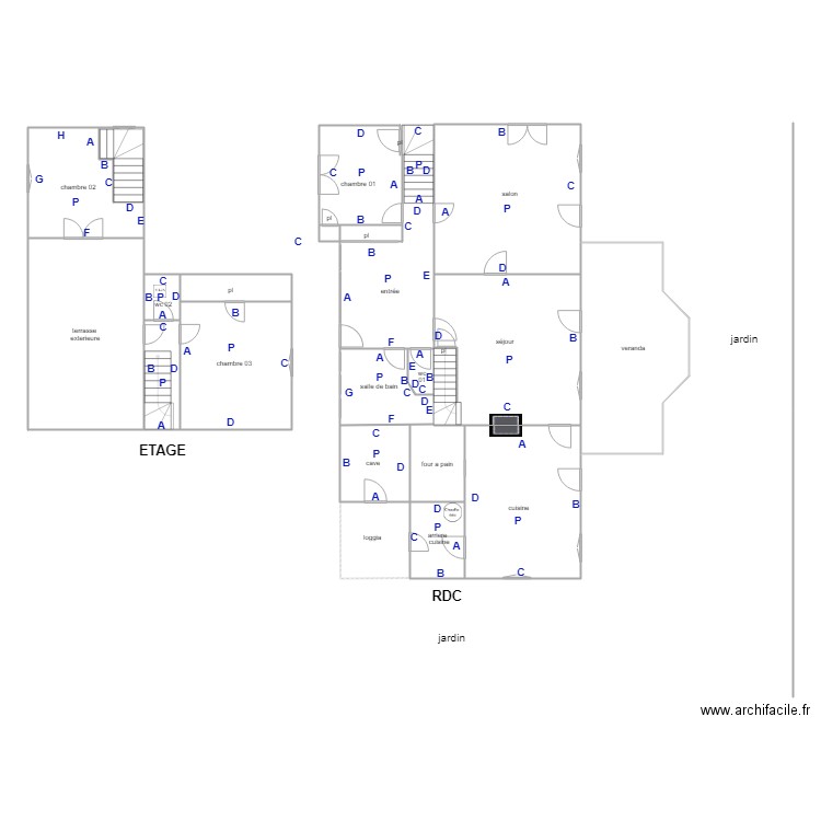 indivision francis PB. Plan de 0 pièce et 0 m2