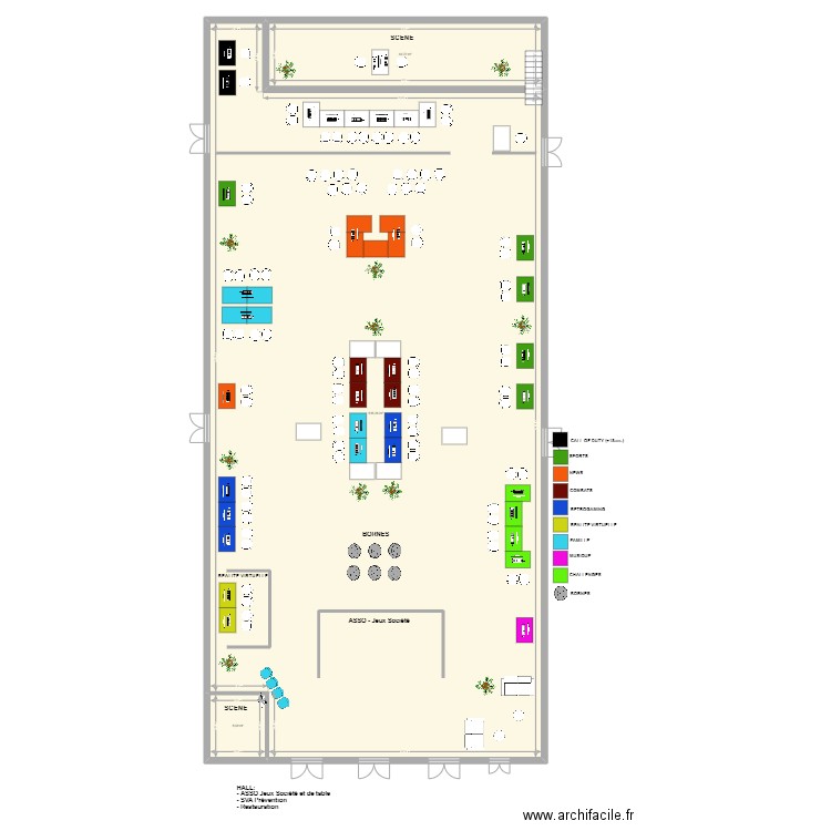 Plan Imphy 2023. Plan de 0 pièce et 0 m2
