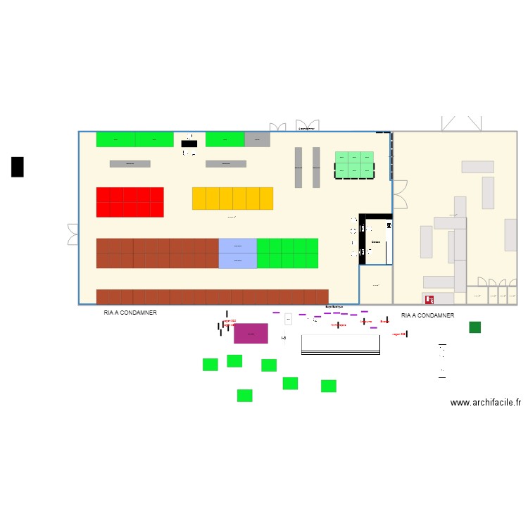 Montpellier projet définitif. Plan de 0 pièce et 0 m2