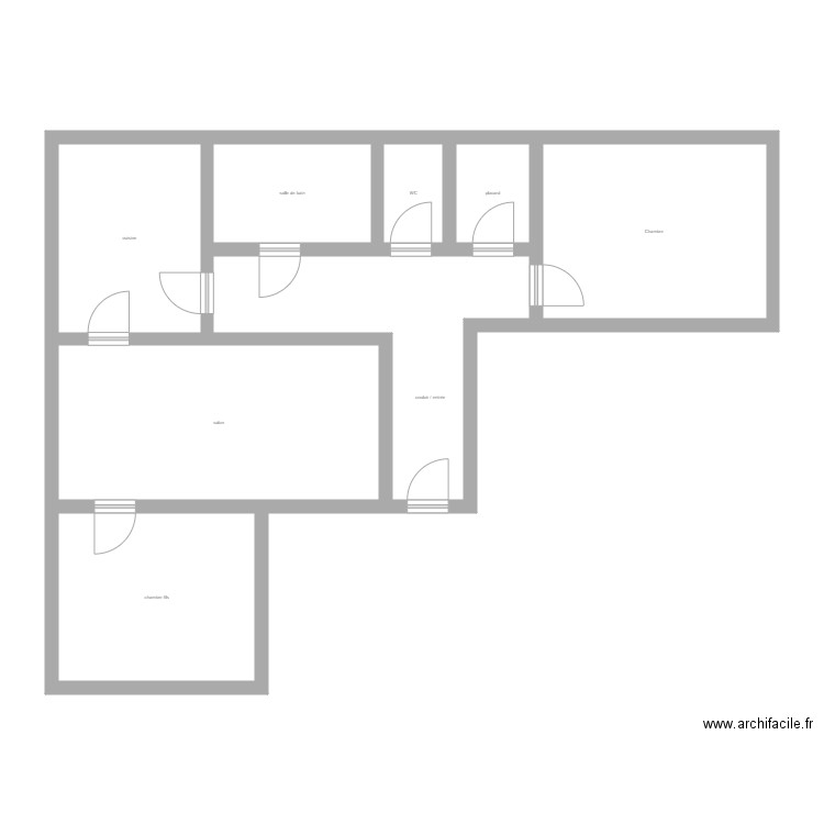 kaloumba. Plan de 0 pièce et 0 m2