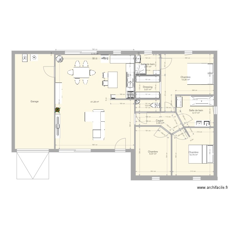 maisonLfinis. Plan de 0 pièce et 0 m2