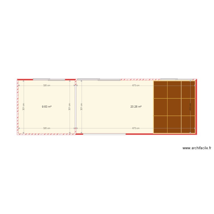 terrasse ext. Plan de 0 pièce et 0 m2