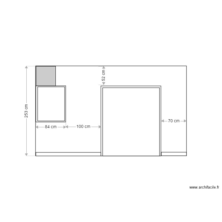 élevation entrée st cloud. Plan de 0 pièce et 0 m2