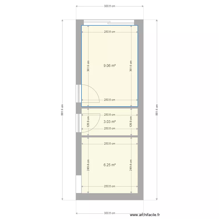 Agon chambre salle d eau cuisine. Plan de 