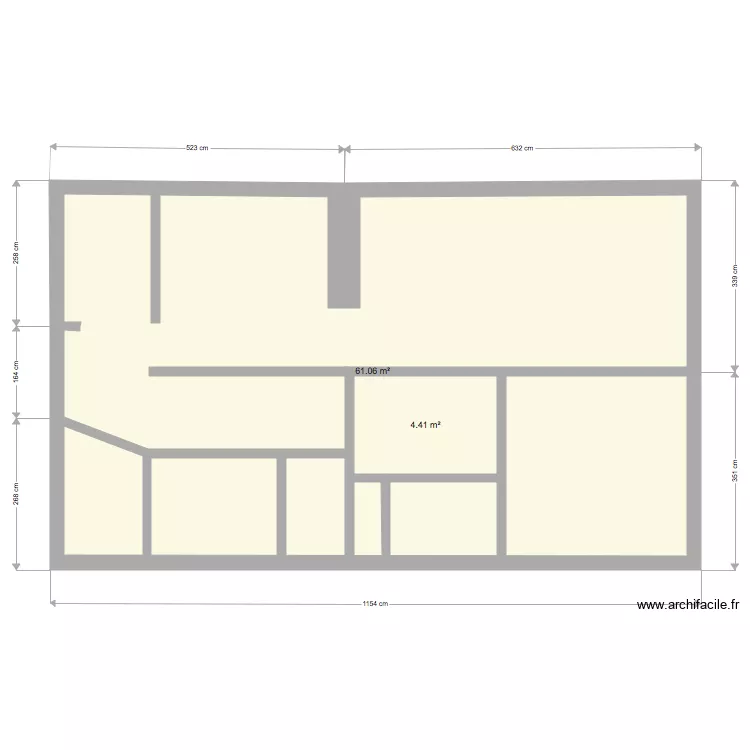 PLan etage2. Plan de 