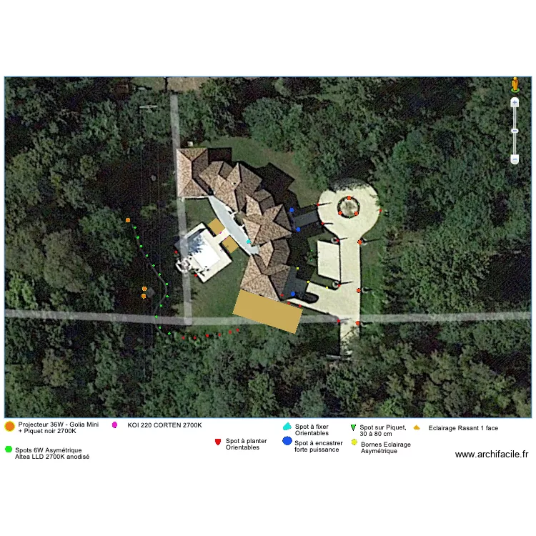 CEDRIC ET AUDREY V3. Plan de 