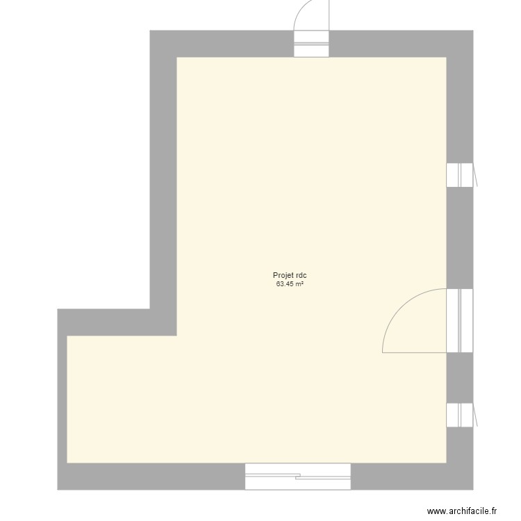 projet 0. Plan de 0 pièce et 0 m2