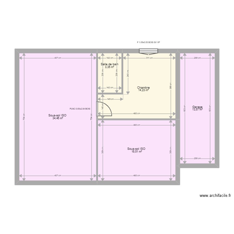 CHATAIN. Plan de 15 pièces et 158 m2