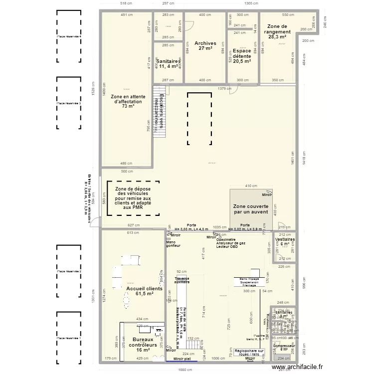 CCT VL MIAMI CONTR&Ocirc;LE TECHNIQUE SARTROUVILLE. Plan de 