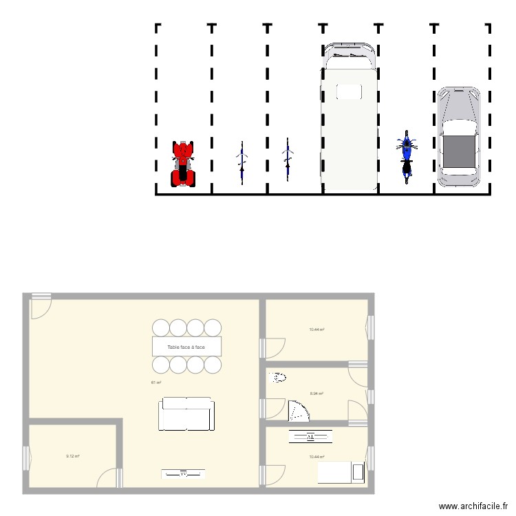 Maison Liam. Plan de 0 pièce et 0 m2