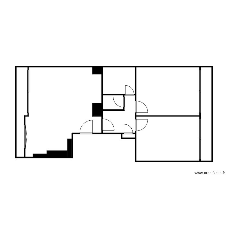 Pelleport 70 72 Gissler plan 2. Plan de 0 pièce et 0 m2