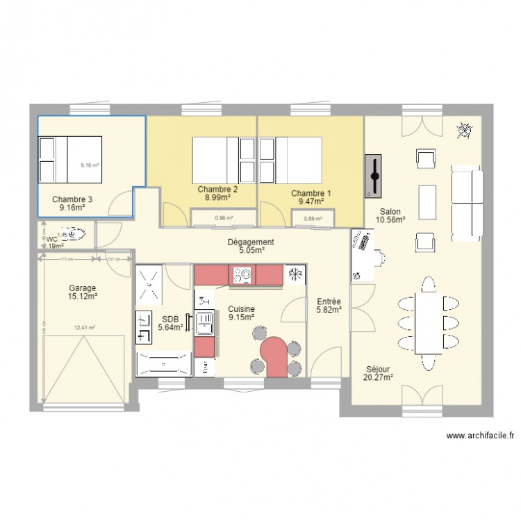 Plan. Plan de 0 pièce et 0 m2