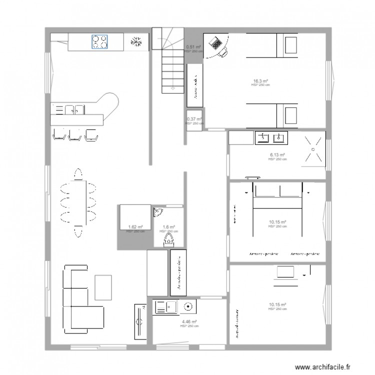 HabitationOk. Plan de 0 pièce et 0 m2