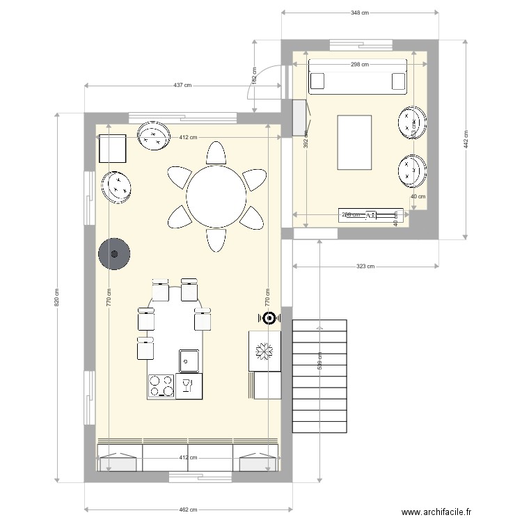 Thuyas Projet Inversé. Plan de 0 pièce et 0 m2