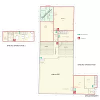 Baie des singes &eacute;tage et acc&egrave;s loge Dernier 1