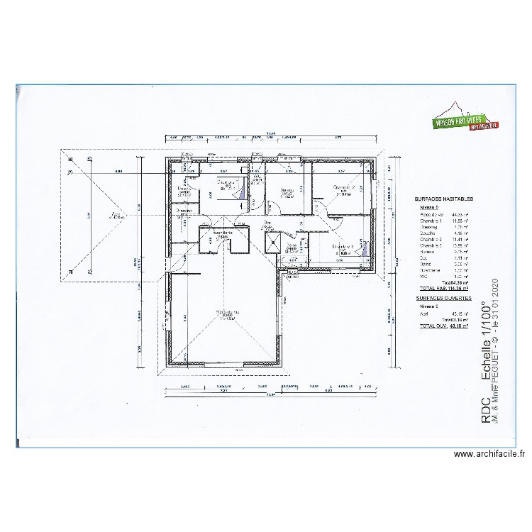 villa ludo et jenny. Plan de 0 pièce et 0 m2