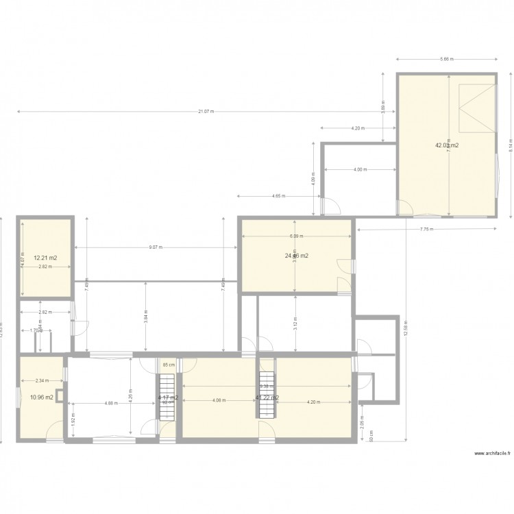 Plan de Gros Oeuvre Ghyvelde. Plan de 0 pièce et 0 m2