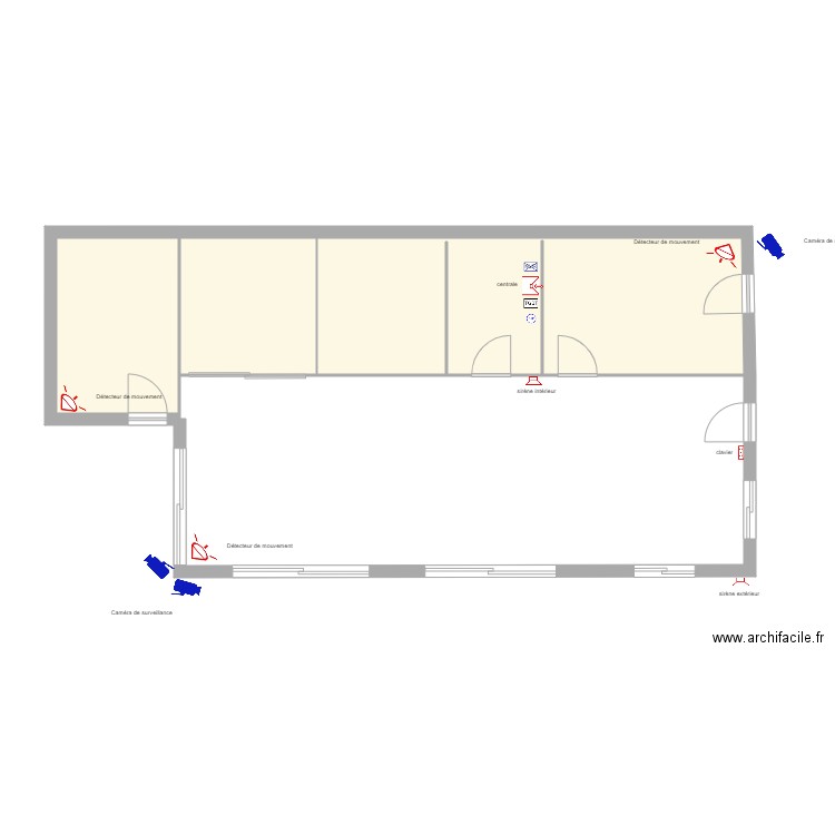 plan boulaire. Plan de 0 pièce et 0 m2