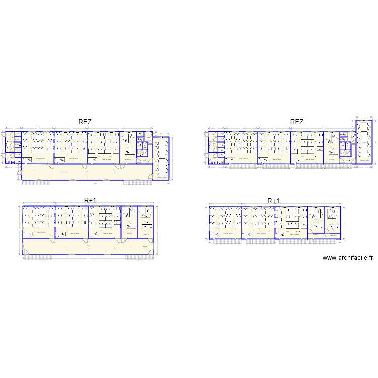 Ecole Rixensart. Plan de 51 pièces et 772 m2