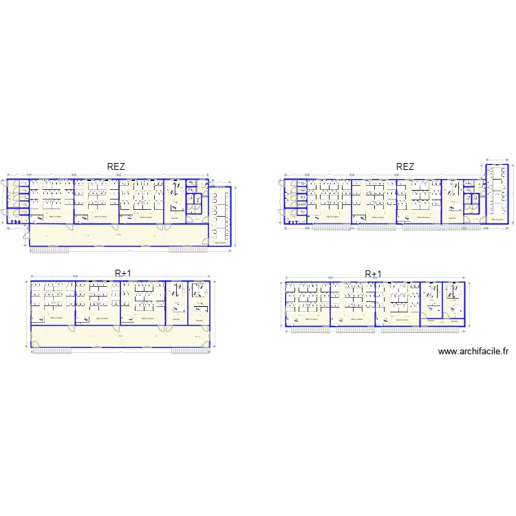Ecole Rixensart. Plan de 