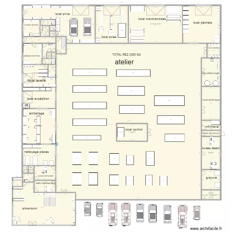 ATELIER FRAIPONT NEW . Plan de 