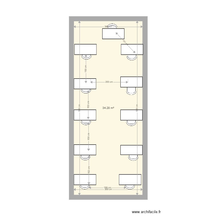 407 en école. Plan de 0 pièce et 0 m2