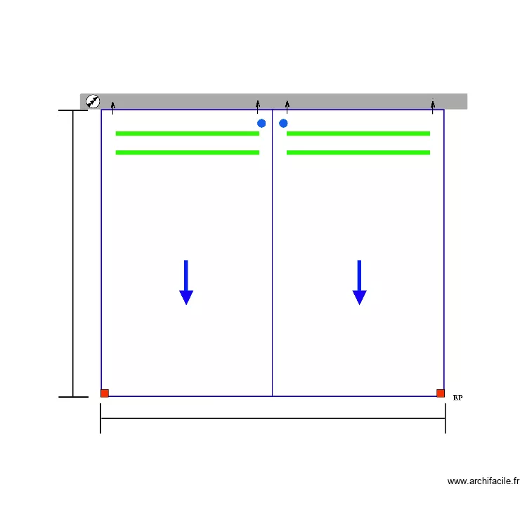 Moreira CASCAIS. Plan de 