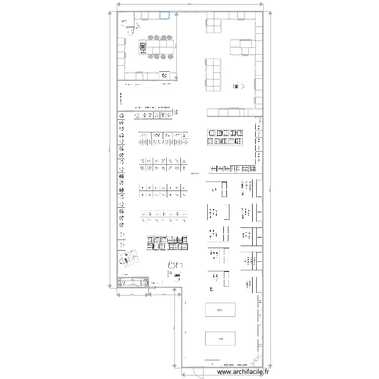 NOUVEAU MAGASIN. Plan de 