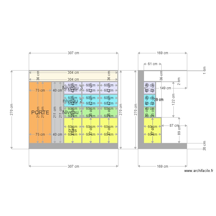 garage. Plan de 0 pièce et 0 m2