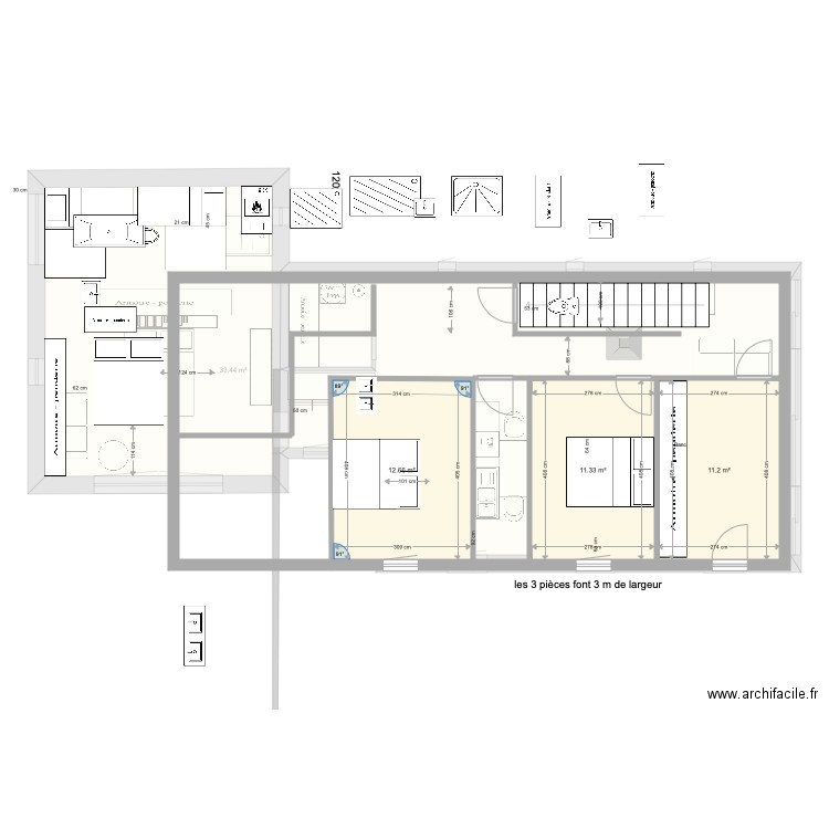 ceillac 1 bâtiment roc. Plan de 0 pièce et 0 m2