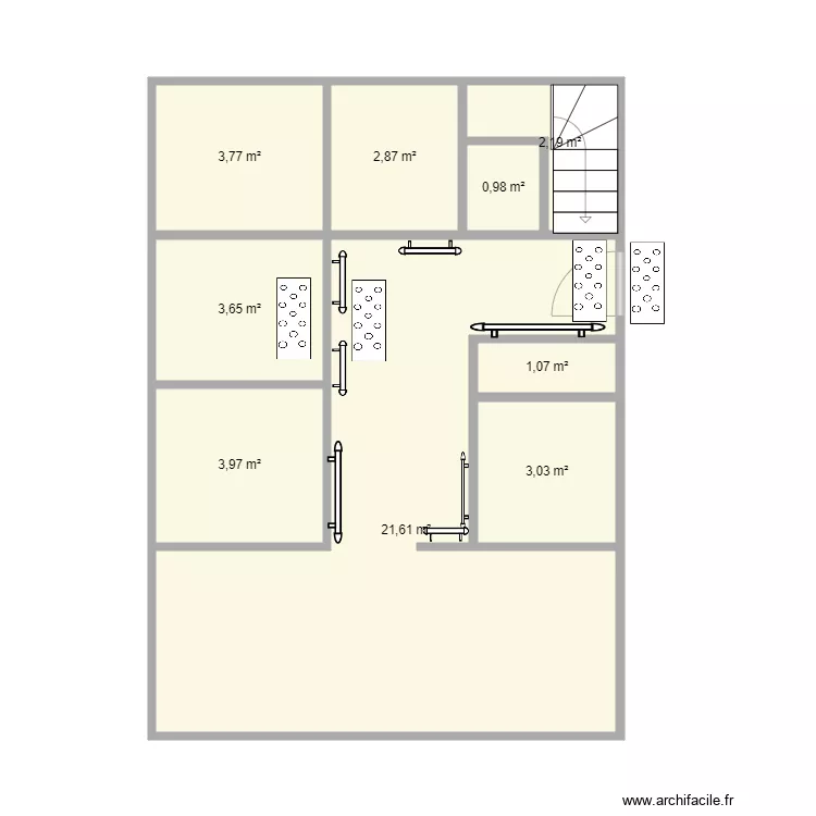 ARSLAN Maison projet. Plan de 