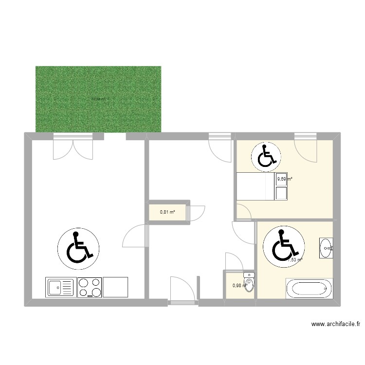 plan wiam. Plan de 0 pièce et 0 m2
