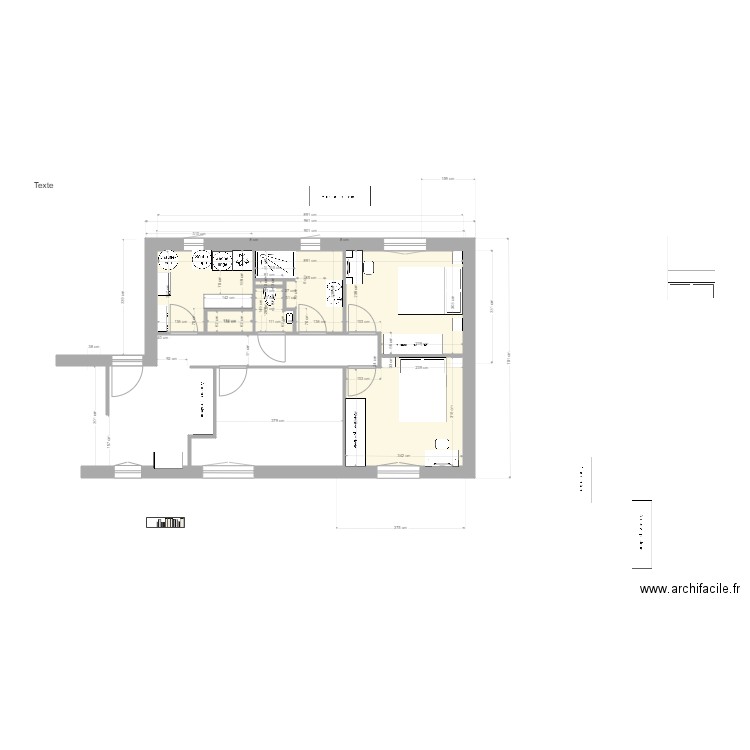 Guillaume Chambre 16 nov 2022 C. Plan de 5 pièces et 32 m2